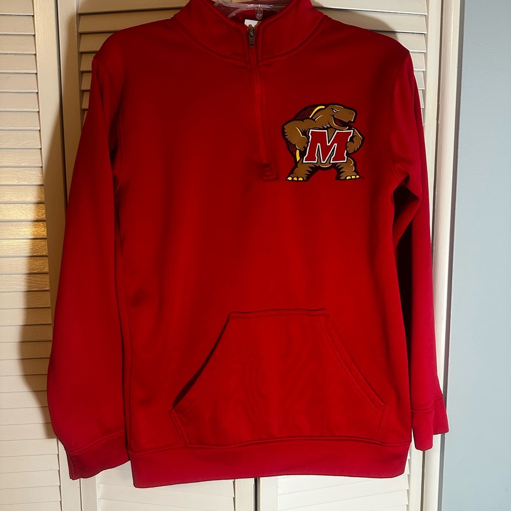 Athletic University of Marylands Quarter-Zip Pullover